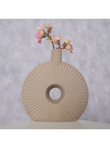 Boltze Keramikvase in beige