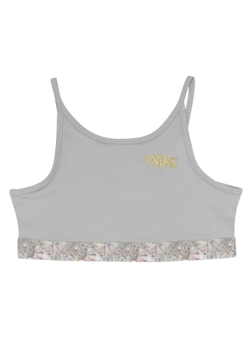 Nike Bra in smoke grey/metallic golden
