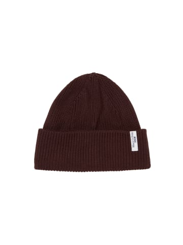 Marc O'Polo DENIM Strickmütze in Espresso Brown