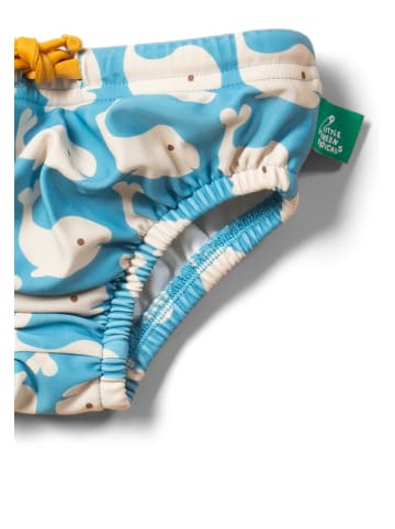 Little Green Radicals Wiederverwendbare Schwimmwindel in Blau