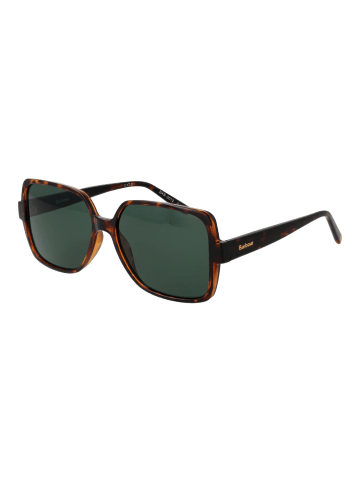 Barbour Frauen Sonnenbrille Quadratisch Havanna
