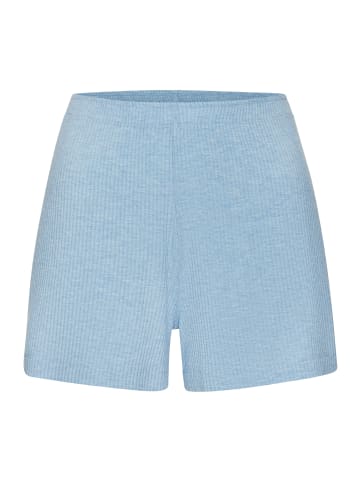 s.Oliver Pyjamashorts in hellblau-meliert