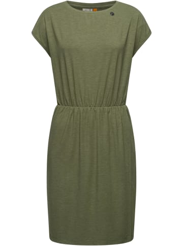 ragwear Jerseykleid Copr in Olive