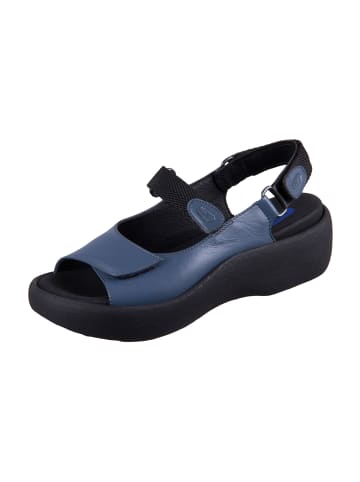 wolky Komfort Sandalen in Blau