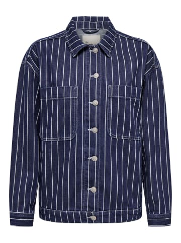 ONLY Jeansjacke in Dark Blue Denim