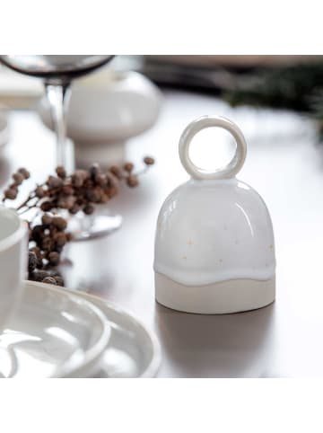 like. by Villeroy & Boch 6er Set Tischglocken Winter Glow in Beige ø 6,6 cm in beige