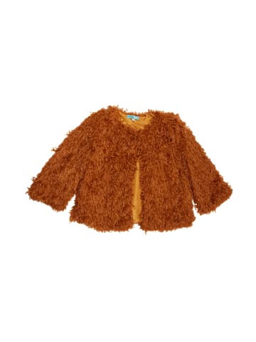 TOOCHE Jacke & Mantel "Feder Frou-Frou" in beige