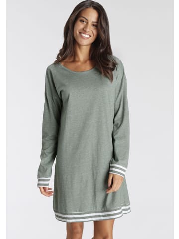 VIVANCE DREAMS Sleepshirt in khaki meliert