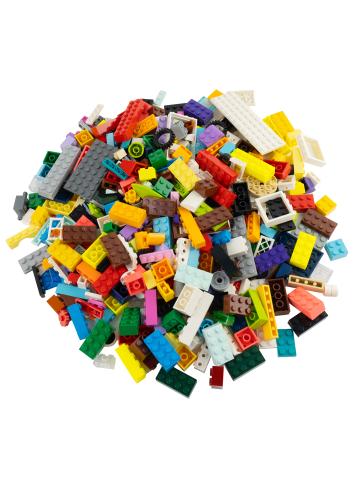 LEGO Sondersteine Gemischt 100 gr. 100x Teile - ab 3 Jahren in multicolored
