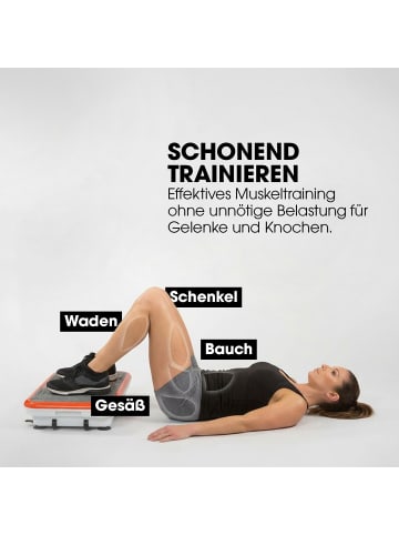 VibroShaper Vibro Shaper Vibrationsplatte Fitness Vibrationsplatte in Orange