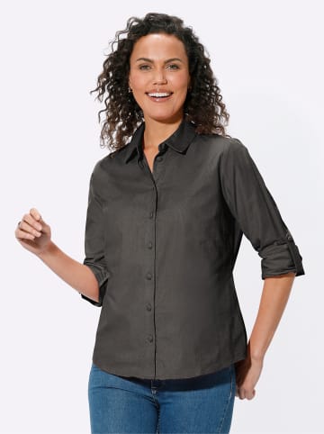 WITT WEIDEN Hemdbluse in graphit
