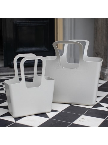 koziol Multifunktionale Tasche für Einkäufe in Anthrazitfarben, 32,7 x 38,6 x 13 cm