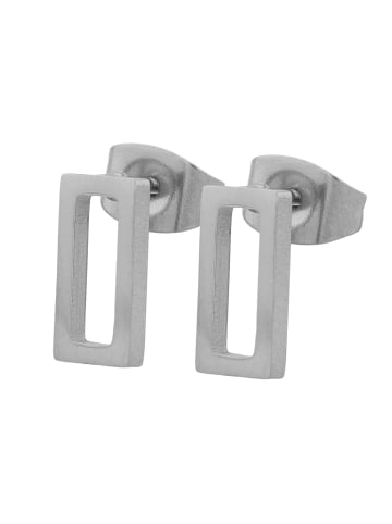 Adeliás Damen Ohrringe – Ohrstecker aus Edelstahl in silber