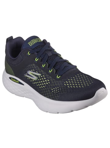 Skechers Laufschuh "GO RUN LITE" in Marineblau / Lime