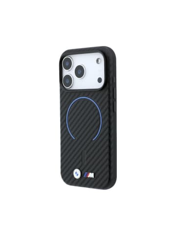 COFI 1453 BMW M Carbon Printed Ring kompatibel mit iPhone 18 Pro und 17 in Schwarz