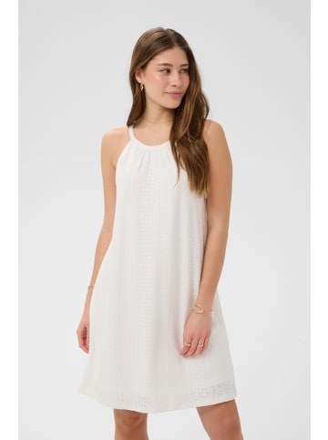Cream Jerseykleid CRMianna A-shape in Snow White