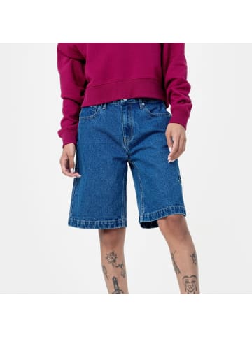 Santa Cruz Short "Flutter Flash Shorts" in Blau