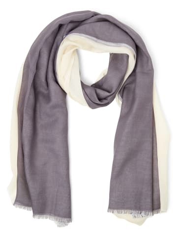 Marc O'Polo Schal in anthrazit beige - 0001