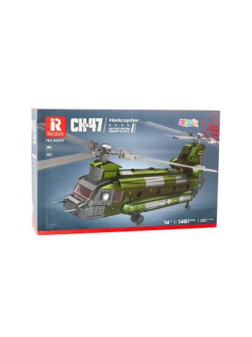 Wisam® Bausteinset Militärhubschrauber CH-47 Chinook 1451 Teile.