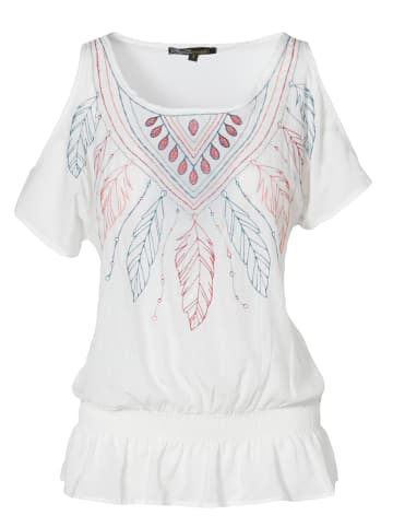 KOROSHI BLUSE in weiß