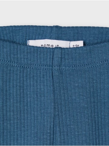 name it Baby Leggings mit Rippstruktur in Real Teal