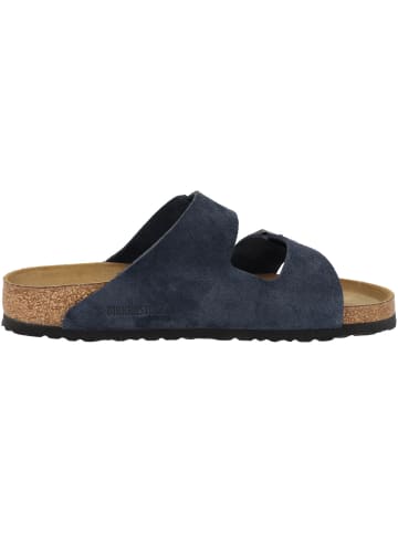 Birkenstock Sandale Arizona Veloursleder normal in blau