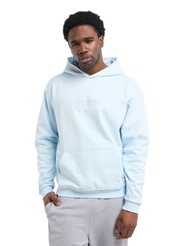Carlo Colucci Hoodie ohne Reißverschluss Frigo in Hellblau