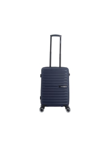 Saxoline Fiesta Trolley TSA Zahlenschloss Spinner 55 cm in navy