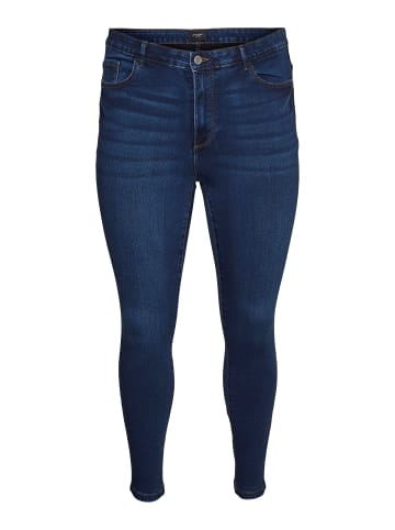 Vero Moda Skinny Jeans in Dark Blue Denim