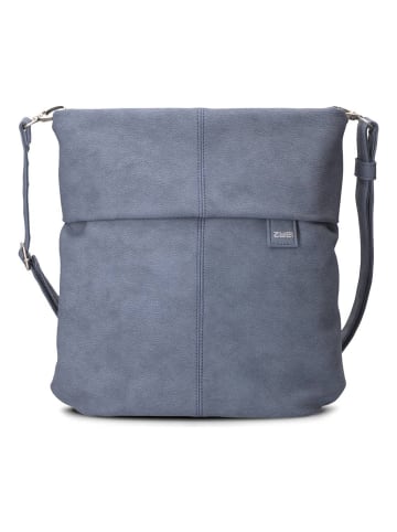 Zwei Mademoiselle.M Schultertasche 31 cm in nubuk sky