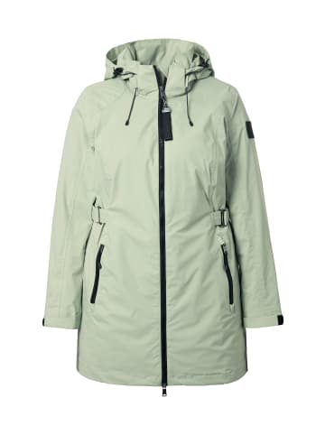 Ulla Popken Funktionsjacke in helles salbei