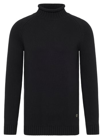 DreiMaster Maritim Strickpullover in Schwarz