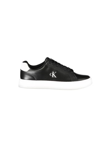 Calvin Klein Schwarze Polyurethan-Sneaker
