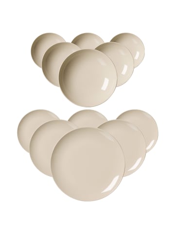 Ritzenhoff & Breker 12-tlg. Tafelservice Cecina in Beige