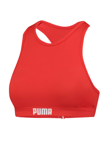 Puma Badeanzug SWIM WOMEN RACERBACK TOP in Red