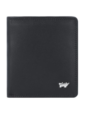 Braun Büffel Golf Edition Geldbörse Leder 9 cm in schwarz