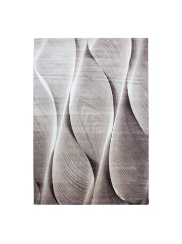 KADIMA DESIGN Teppich Kurzflor Ombre Polypropylen Wohnzimmer in Braun