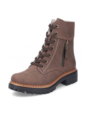 rieker Schnürstiefel in Braun