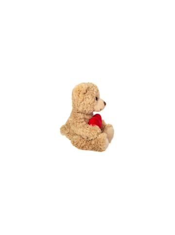Teddy Hermann Kuscheltier Teddy mit Herz beige 20 cm, ab 0 Jahre
