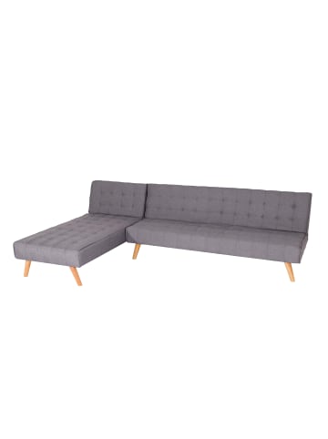 MCW Ecksofa K38 Liegefläche links/rechts, Hellgrau