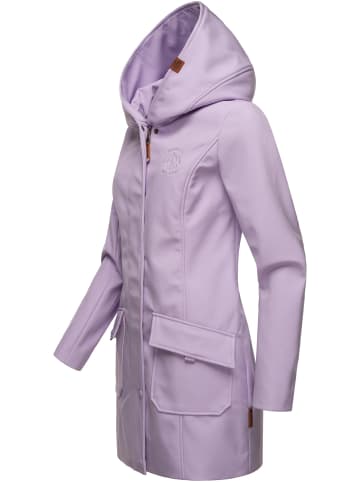 Marikoo Softshellmantel Mayleen in Light Lilac