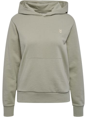 Hummel komfortabler Kapuzenpullover mit femininem Schnitt in Grün