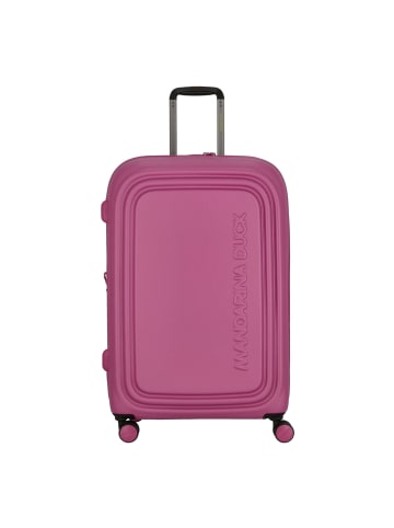 Mandarina Duck Logoduck+ 4-Rollen-Trolley 75 cm in red violet