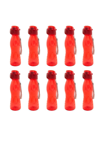 Steuber 10er-Set: Trinkflasche in rot