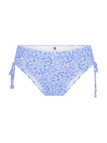 Linga Dore Short in Blue paisley print