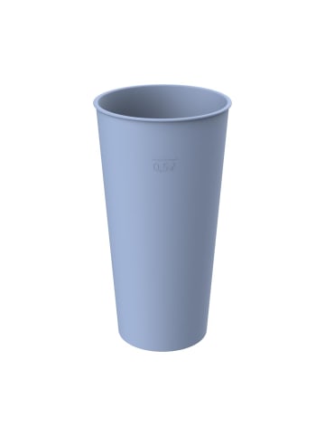 elasto Bio-Trinkbecher "Colour" 0 in kornblume -5 l