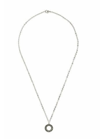 Gemshine Kette mit Anhänger MONDPHASEN in silver coloured