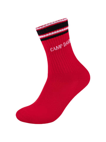CAMP DAVID  Tennissocken Short 4er Pack cushioned in tomato puree