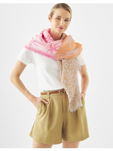 Codello Jacquard-Schal in orange