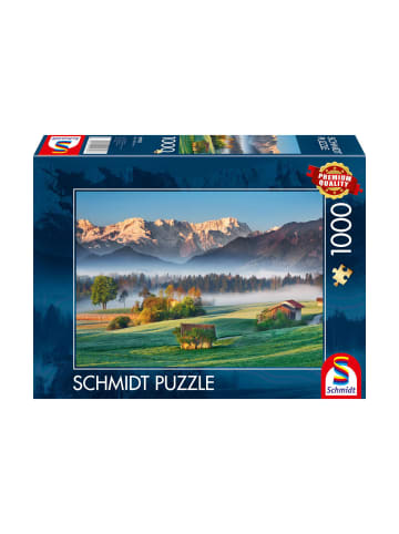 Schmidt Spiele Puzzle Garmisch-Partenkirchen – Murnauer Moos, 1000Teile